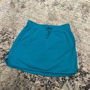 Blue tennis skirt/ active skirt! With shorts attached.